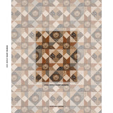 Schumacher Variable Star Sepia Fabric
