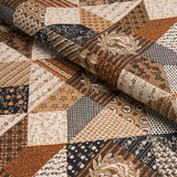 Schumacher Variable Star Sepia Fabric