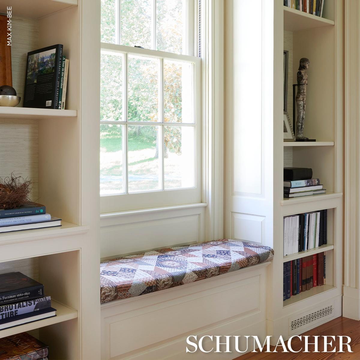 Schumacher Variable Star Sepia Fabric