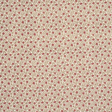 Schumacher Malaya Hand-Block Print Red Fabric