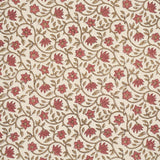 Schumacher Malaya Hand-Block Print Red Fabric