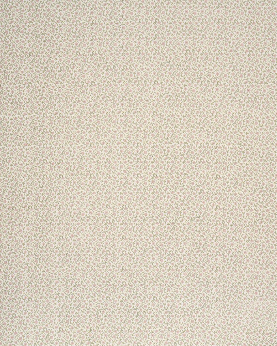 Schumacher Malaya Hand-Block Print Petal Fabric