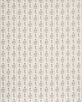 Schumacher Ellora Hand-Print Blue Fabric