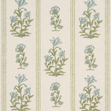 Schumacher Ellora Hand-Print Leaf Fabric