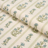 Schumacher Ellora Hand-Print Leaf Fabric