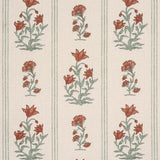 Schumacher Ellora Hand-Print Spice Fabric