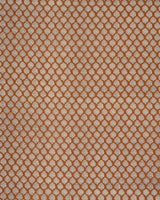 Schumacher Manali Hand-Print Spice & Indigo Fabric