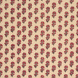 Schumacher Kaasni Hand-Block Print Red Fabric