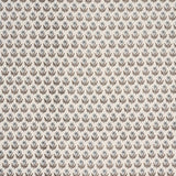 Schumacher Amisha Hand-Print Blue & Brown Fabric