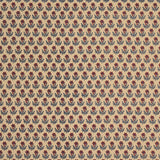 Schumacher Amisha Hand-Print Red & Indigo Fabric