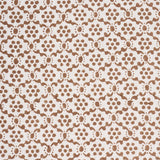 Schumacher Laksha Hand-Block Print Brown Fabric