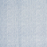 Schumacher Nidhi Stripe Hand-Print Sky Fabric