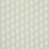 Schumacher Kaia Paisley Hand-Print Celadon Fabric