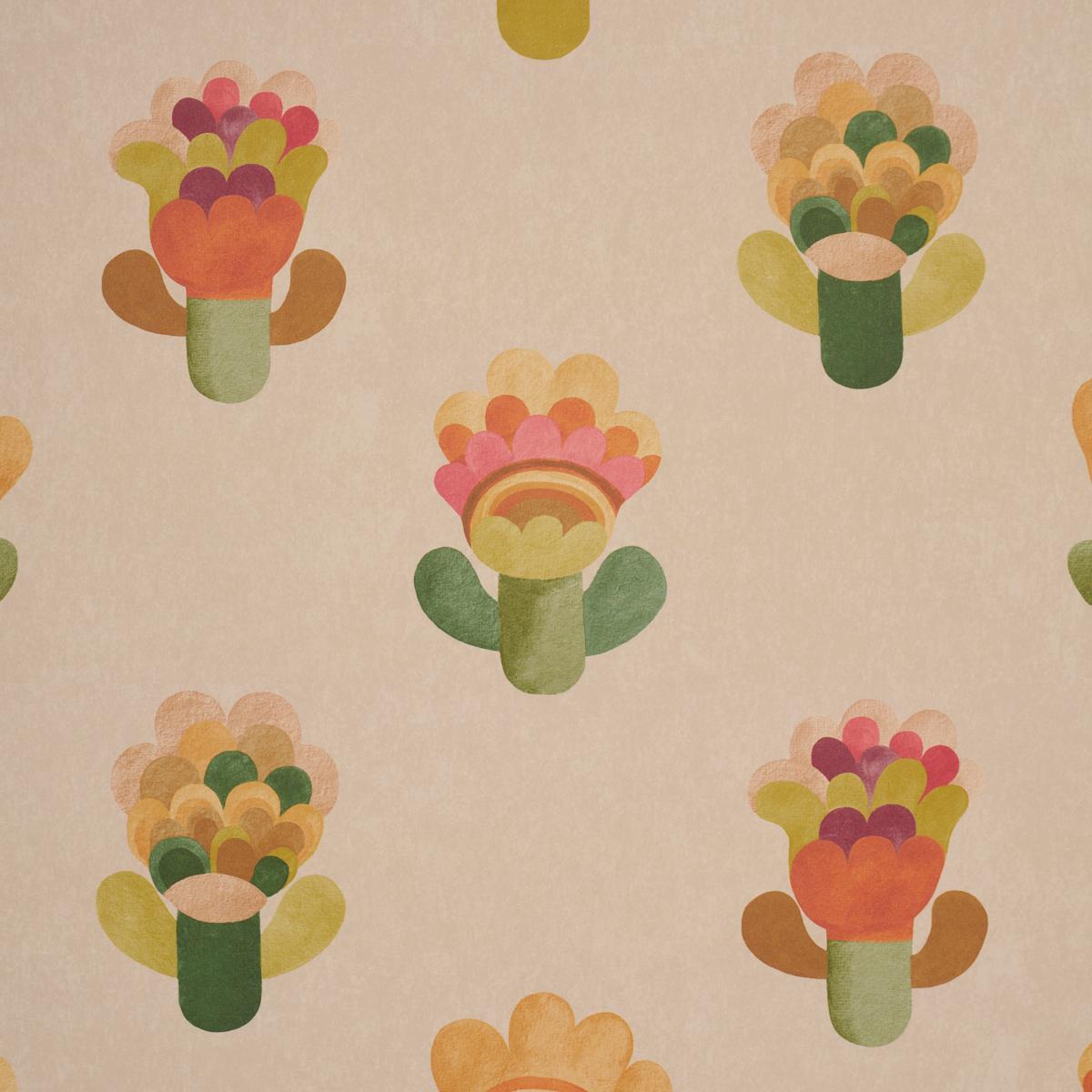 Schumacher Le Jardin Sun Wallpaper