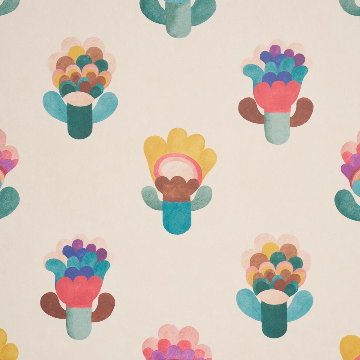 Schumacher Le Jardin Spring Wallpaper
