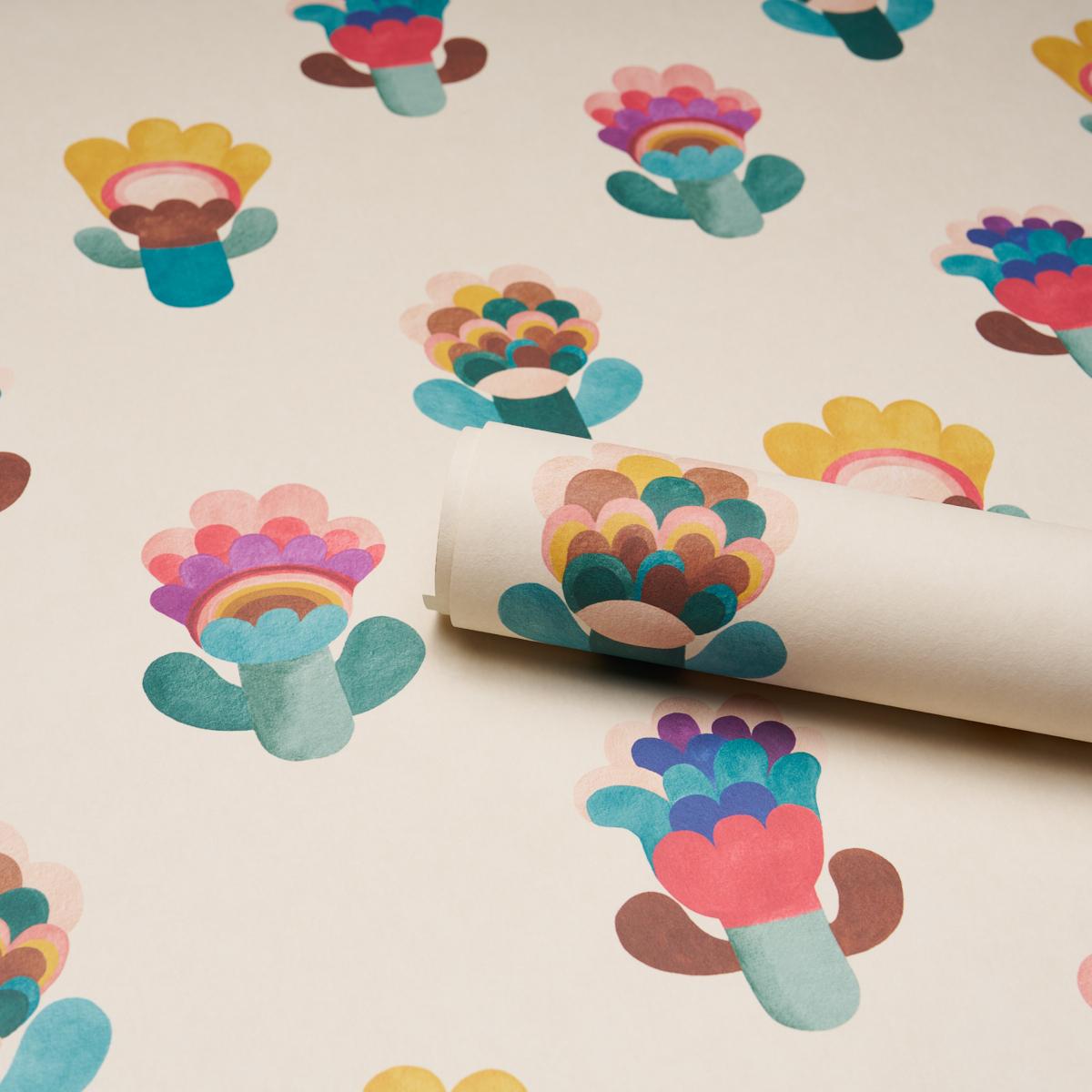 Schumacher Le Jardin Spring Wallpaper