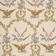 Schumacher Liberty'S Laurels Neutral Wallpaper