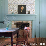 Schumacher Liberty'S Laurels Neutral Wallpaper