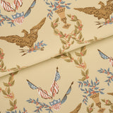 Schumacher Liberty'S Laurels Green Wallpaper