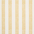 Schumacher Mahdavi Stripe Yellow Wallpaper