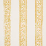 Schumacher Mahdavi Stripe Yellow Wallpaper