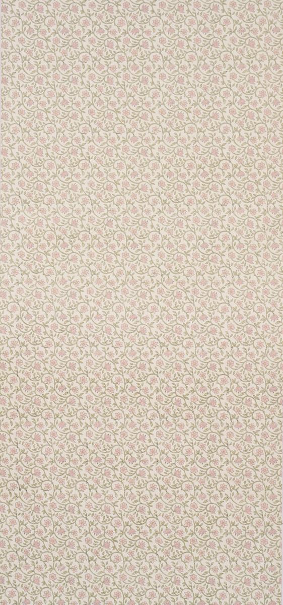 Schumacher Malaya Hand-Block Print Petal Wallpaper