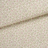 Schumacher Malaya Hand-Block Print Petal Wallpaper