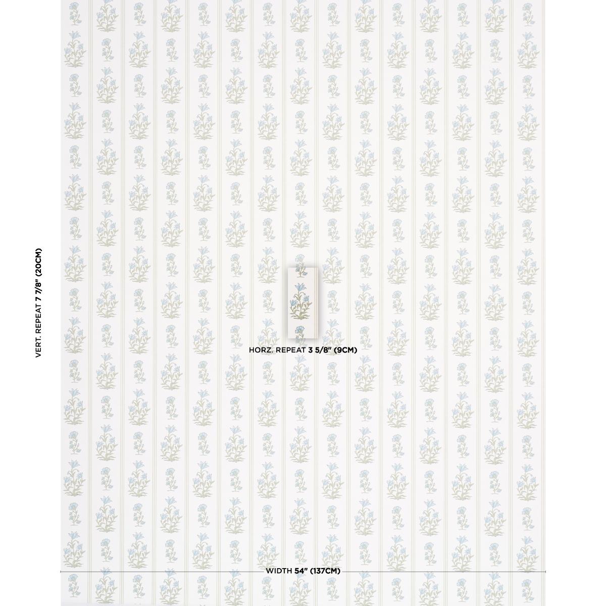Schumacher Ellora Leaf Wallpaper