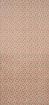 Schumacher Malaya Hand-Block Print Red Wallpaper