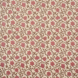 Schumacher Malaya Hand-Block Print Red Wallpaper