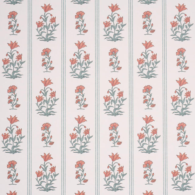 Schumacher Ellora Spice Wallpaper
