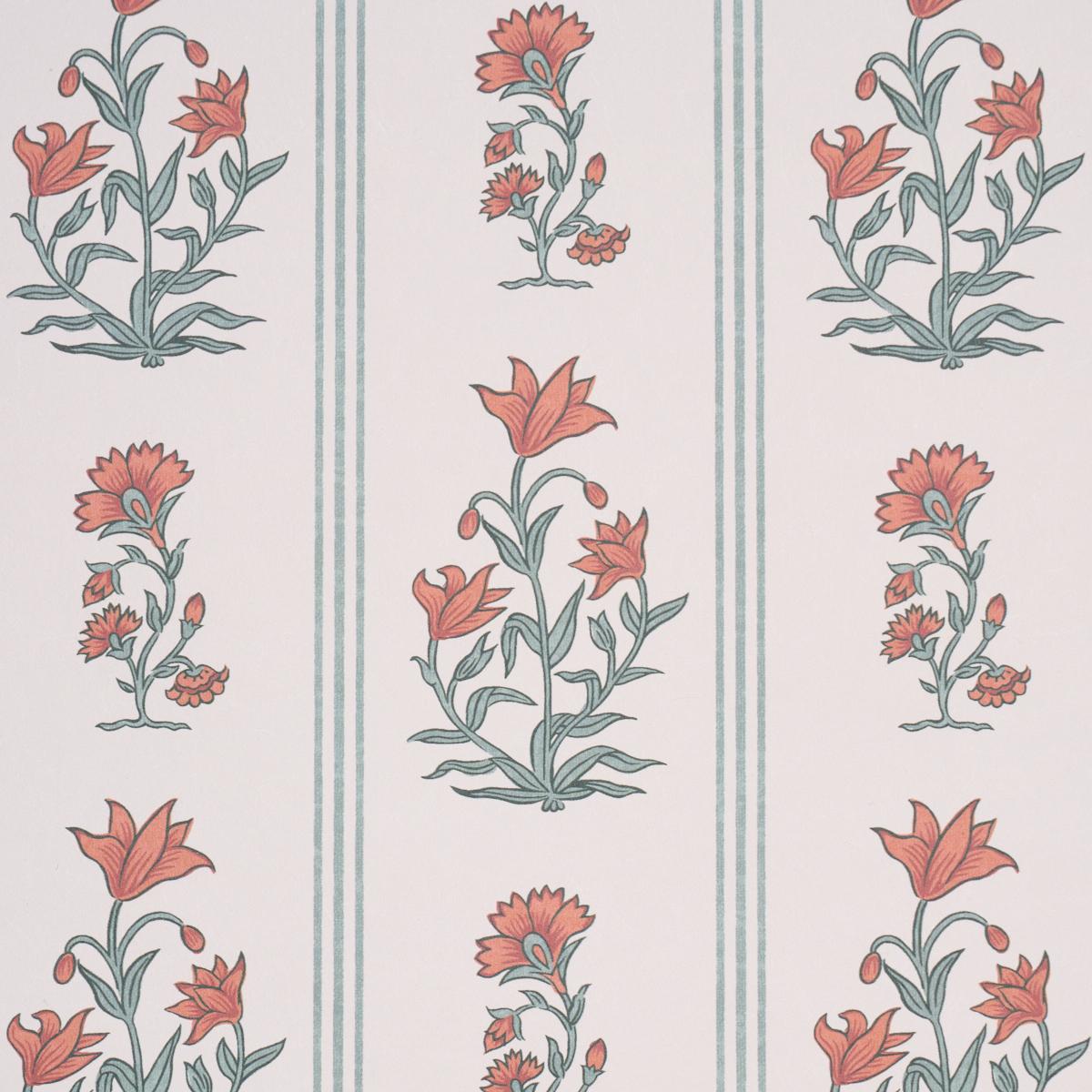 Schumacher Ellora Spice Wallpaper