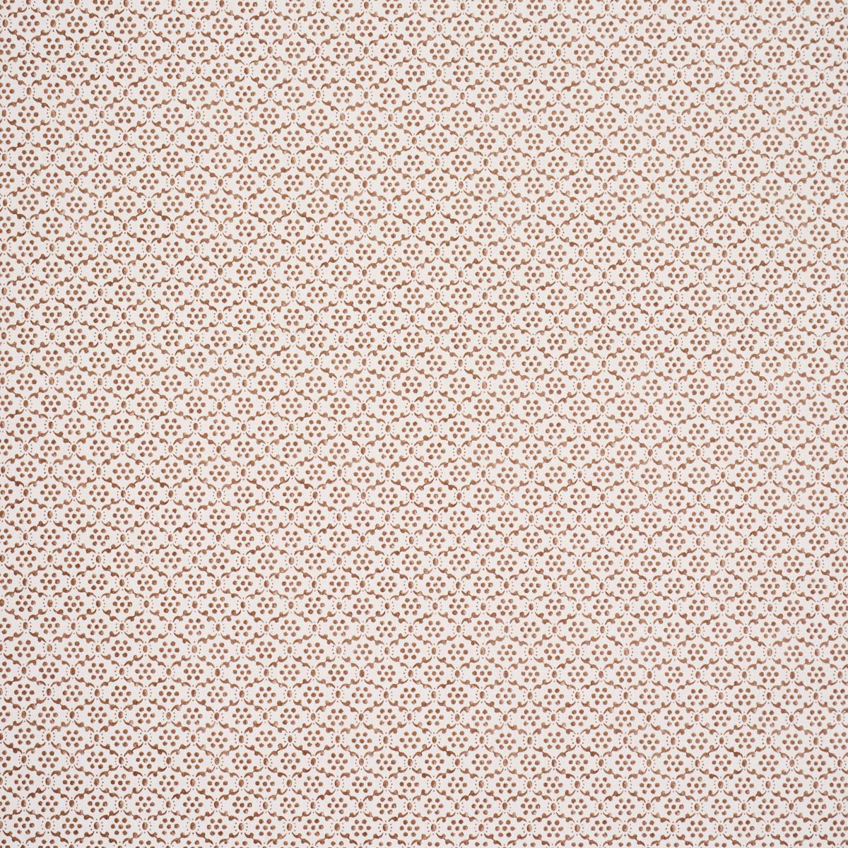 Schumacher Laksha Brown Wallpaper