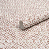 Schumacher Laksha Brown Wallpaper