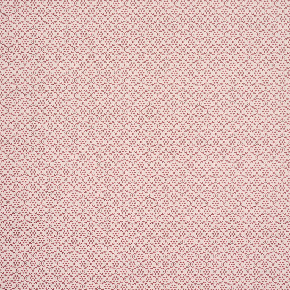 Schumacher Laksha Red Wallpaper