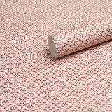 Schumacher Laksha Red Wallpaper