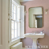 Schumacher Laksha Red Wallpaper