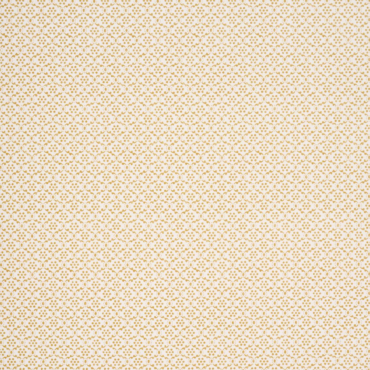 Schumacher Laksha Yellow Wallpaper