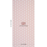 Schumacher Kaia Paisley Pink Wallpaper