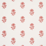 Schumacher Iksha Cranberry Wallpaper