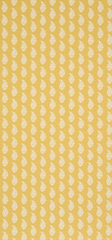 Schumacher Kaia Paisley Yellow Wallpaper