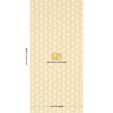 Schumacher Kaia Paisley Yellow Wallpaper