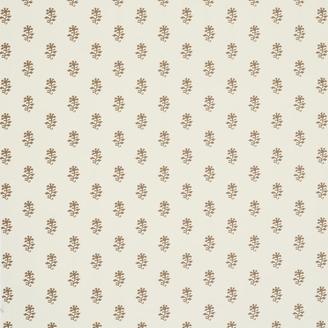Schumacher Iksha Chestnut Wallpaper