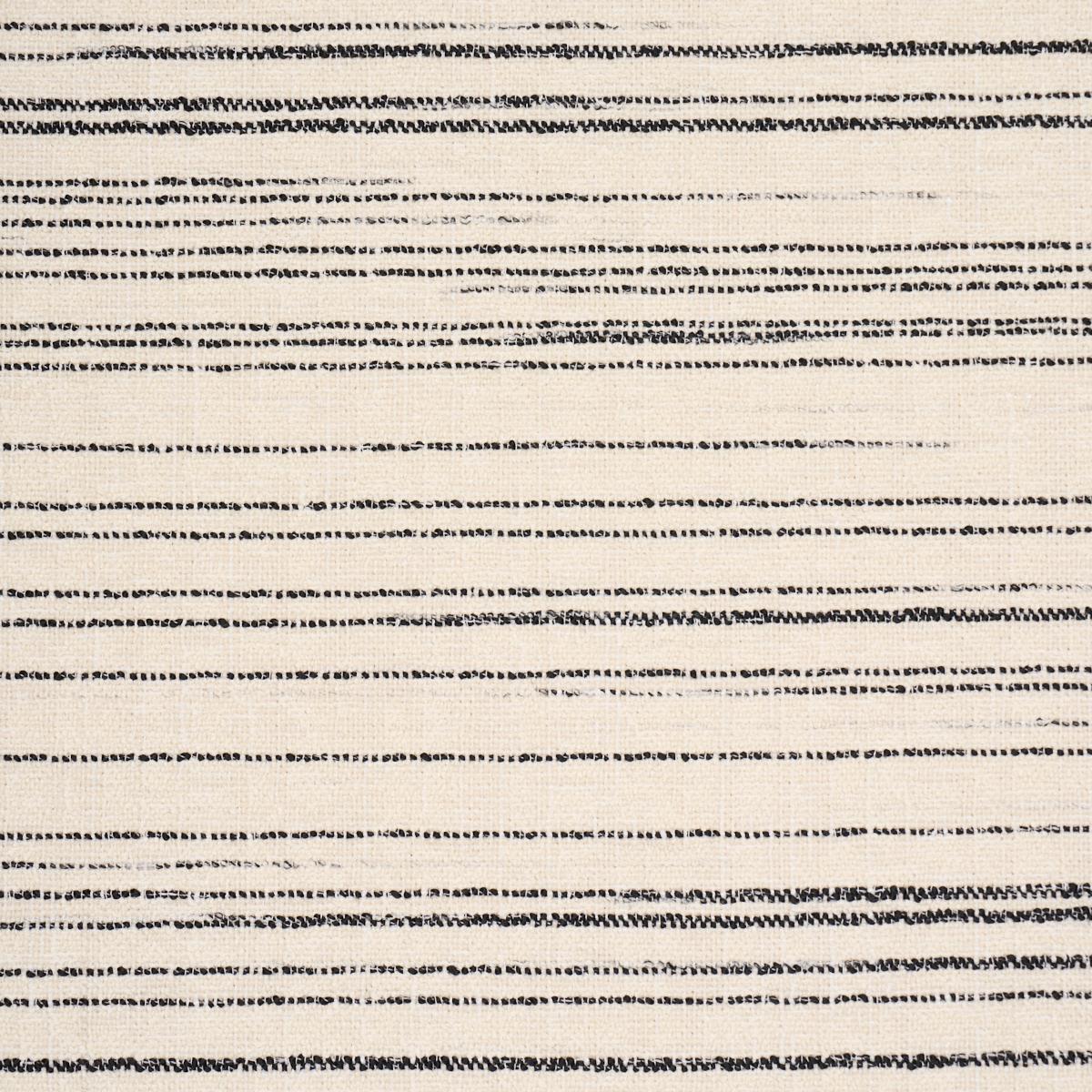 Schumacher Armin Performance Black & White Fabric