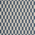 Schumacher Dena Diamond Ikat Performance Indigo Fabric