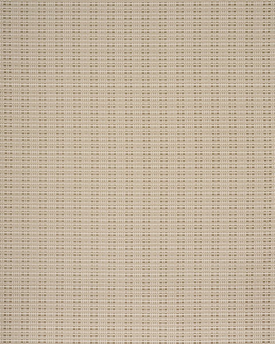 Schumacher Marja Plaid Performance Neutral Fabric