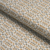 Schumacher Marja Plaid Performance Aqua Fabric