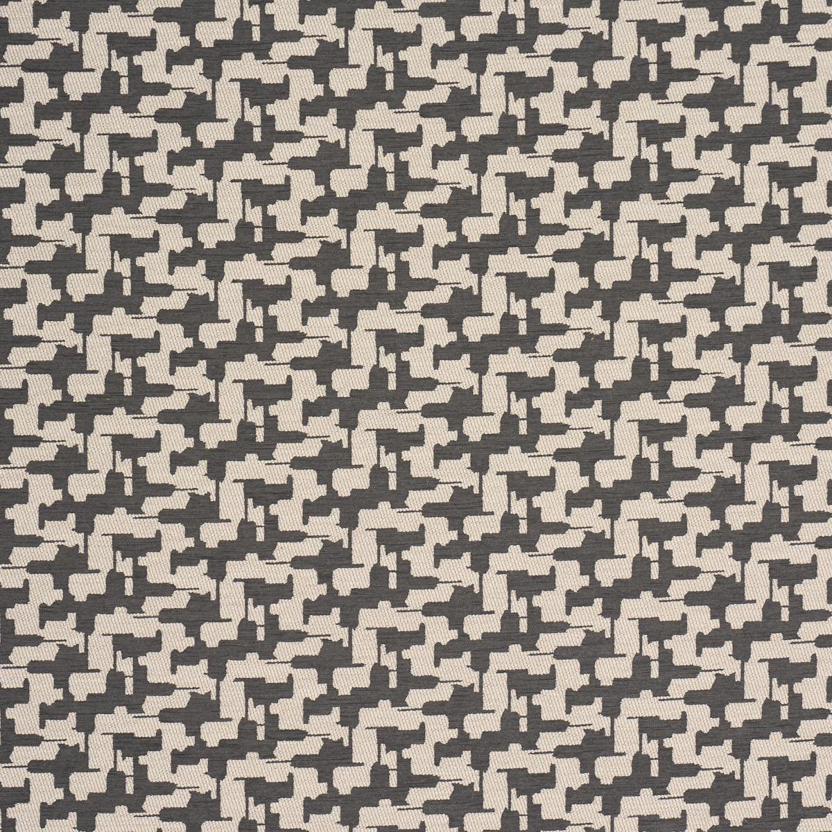 Schumacher Alina Performance Graphite Fabric