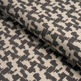 Schumacher Alina Performance Graphite Fabric