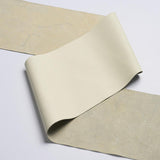 Schumacher Ivory Westby Leather Binding